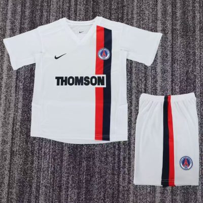2002/03 Paris Saint-Germain Away Football Shirt Kids Size 1:1 Thai Quality