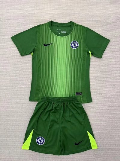 2025/2026 Chelsea Goalkeeper Football Shirt Kids Size 1:1 Thai Quality