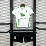 2025/2026 Racing de Santander Home Football Shirt Kids Size 1:1 Thai Quality