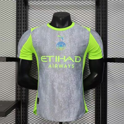 2025/2026 Player Version Manchester City Third Home Football Shirt 1:1 Thai Quality