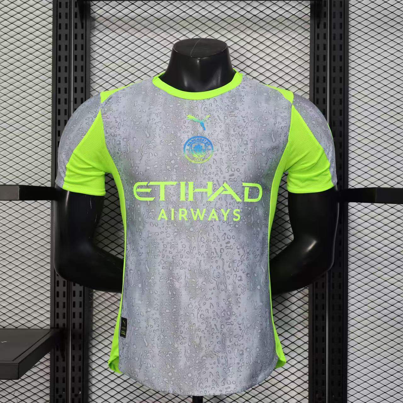 2025/2026 Player Version Manchester City Third Home Football Shirt 1:1 Thai Quality