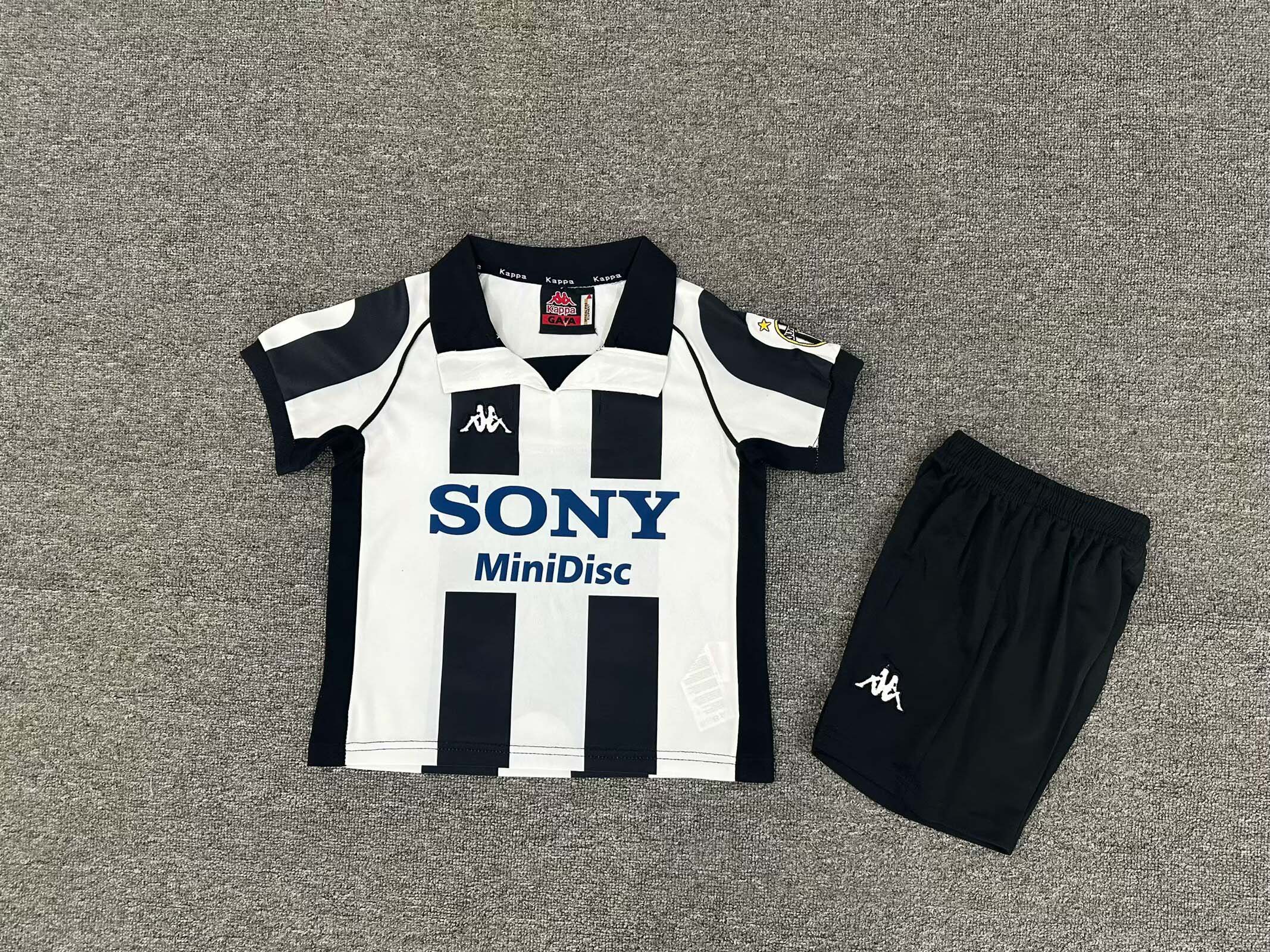 1997/1998 Retro Juventus Home Football Shirt Kids Size 1:1 Thai Quality