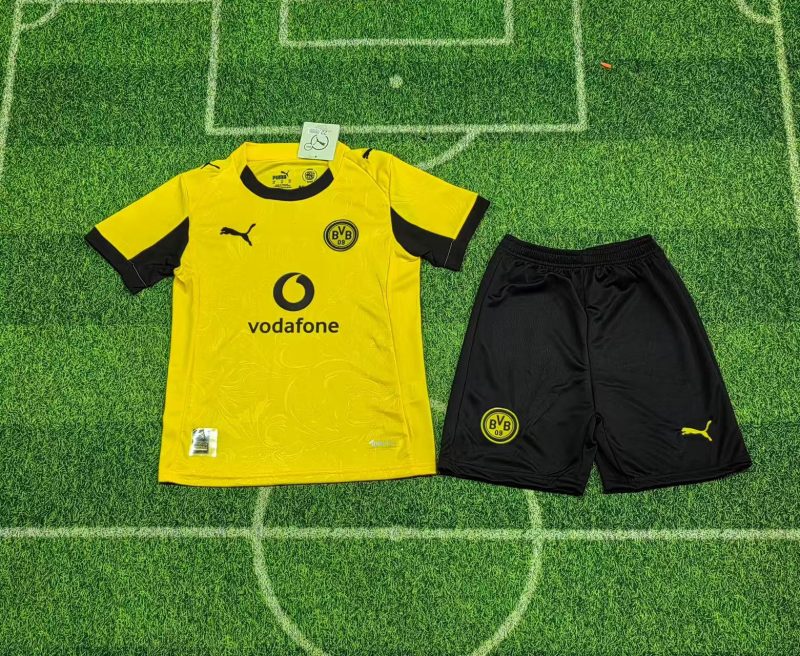 bc97cb042b39b567df7293a9e2e29a2d 2025/2026 Dortmund Season Cup Football Shirt Kids Size 1:1 Thai Quality