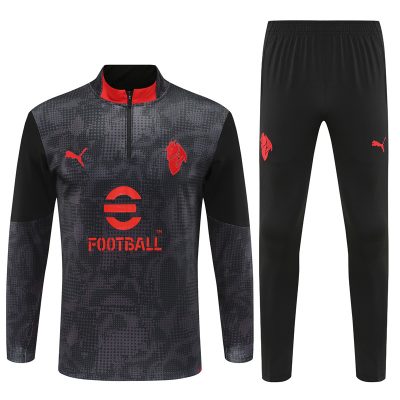 2025/2026 AC Milan Half-Pull Training Suit Football Shirt 1:1 Thai Quality Set