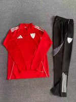2025/2026 Sevilla Half-Pull Training Suit Football Shirt 1:1 Thai Quality Set