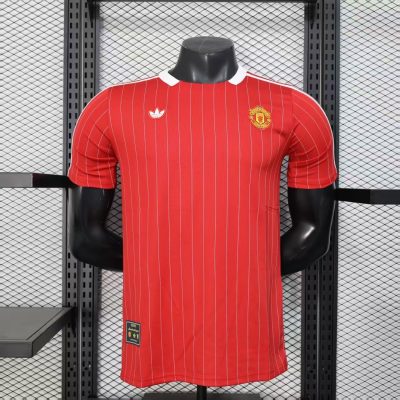 2025/2026 Player Version Manchester United Casual Edition Football Shirt 1:1 Thai Quality