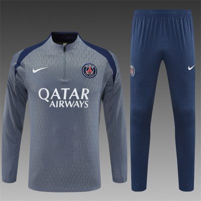 2025/2026 Paris Saint-Germain Half-Pull Training Suit Football Shirt 1:1 Thai Quality Set