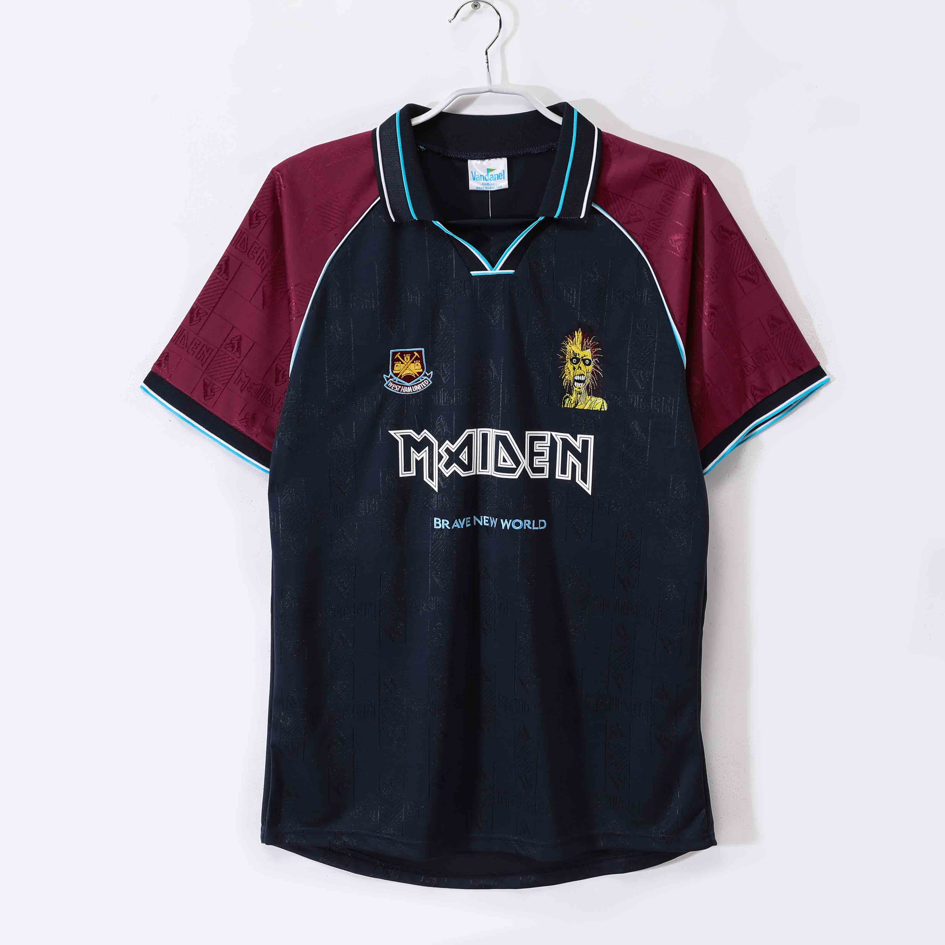 1999 Retro West Ham United Home Football Shirt 1:1 Thai Quality