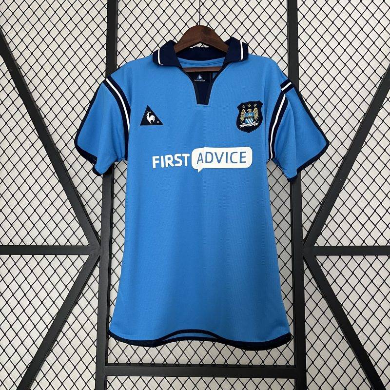2002/2003 Manchester City Home Football Shirt 1:1 Thai Quality