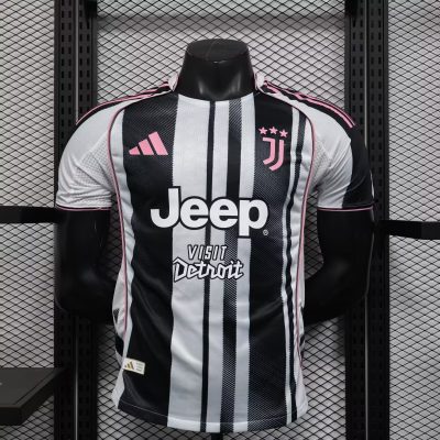 2025/2026 Player Version Juventus Home Football Shirt 1:1 Thai Quality