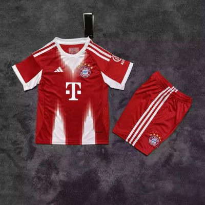 2025/2026 Bayern Munchen Home Football Shirt Kids Size 1:1 Thai Quality