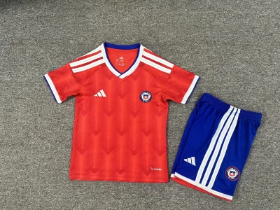 2026 Chile Home Football Shirt Kids Size 1:1 Thai Quality