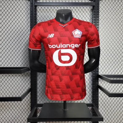2025/2026 Player VersionLille LOSC Home Football Shirt 1:1 Thai Quality