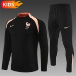 2025/2026 France Half-Pull Football Shirt Kids Size