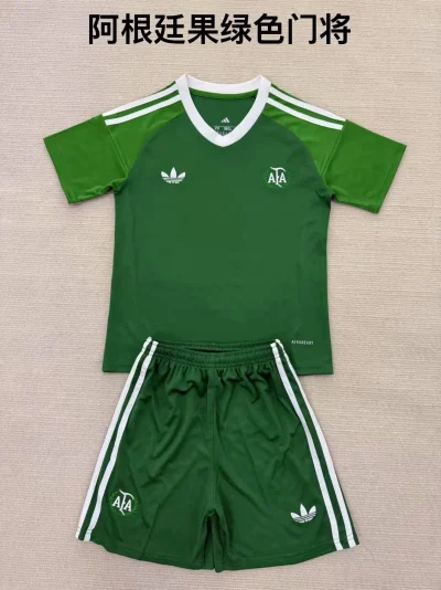 2025/2026 Argentina Goalkeeper Football Shirt Kids Size 1:1 Thai Quality