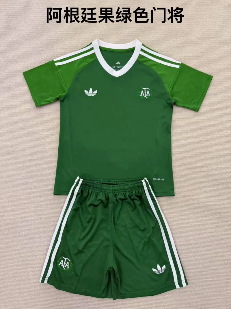 c45a3ffba9ca7607fe8cfd52296753ec 2025/2026 Argentina Goalkeeper Football Shirt Kids Size 1:1 Thai Quality