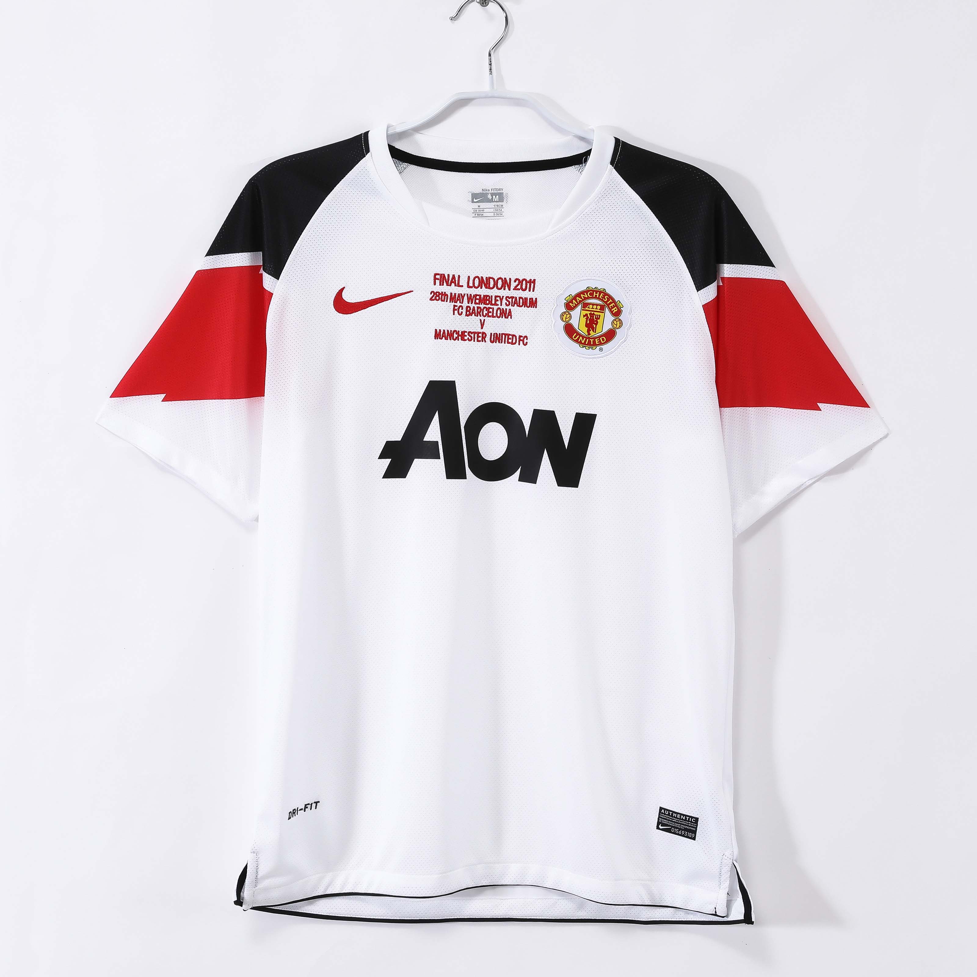 2010/2011 Retro Manchester United Away Football Shirt 1:1 Thai Quality