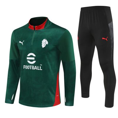 2025/2026 AC Milan Half-Pull Training Suit Football Shirt 1:1 Thai Quality Set