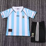 1996 Argentina Home Football Shirt Kids Size 1:1 Thai Quality