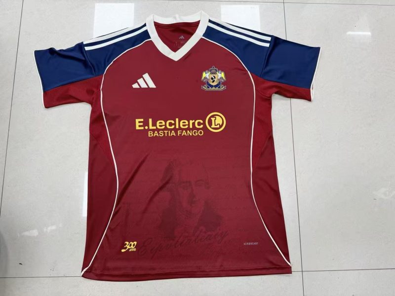2025/2026 SC Bastia Special Edition Football Shirt 1:1 Thai Quality