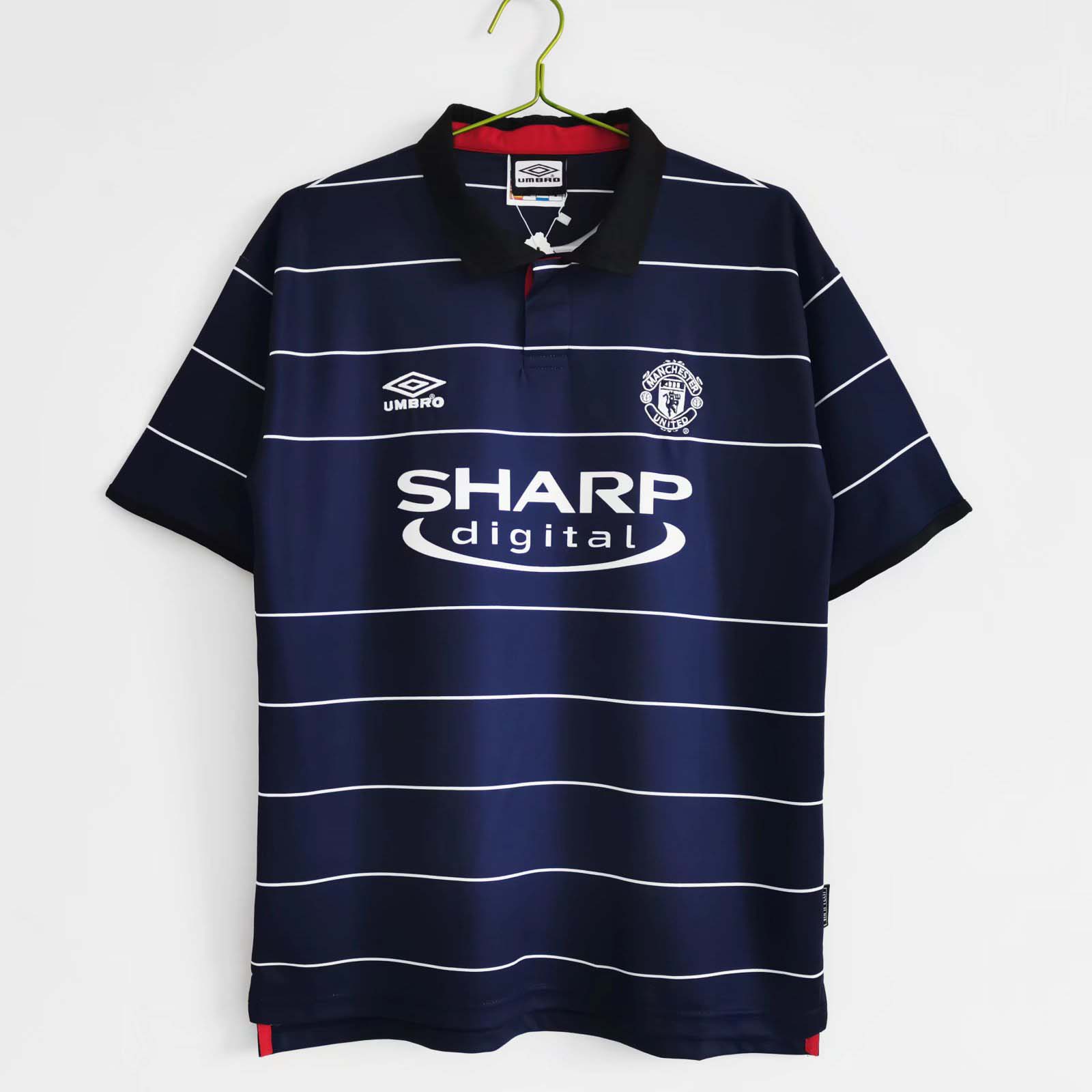 1999/2000 Retro Manchester United Away Football Shirt 1:1 Thai Quality