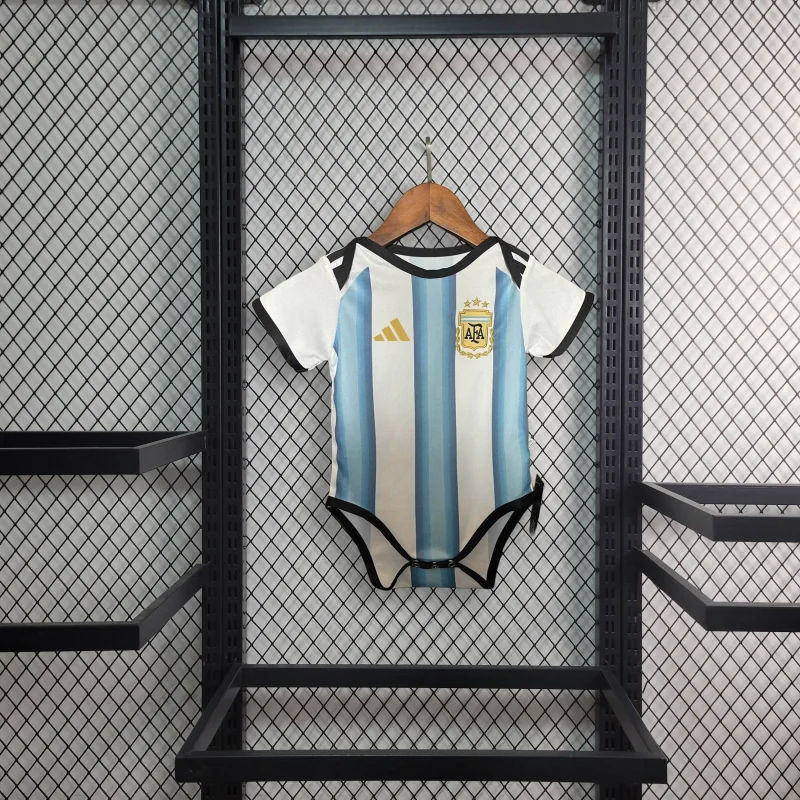 c89893080796719baf8fb85cfd2eb6eb 2026 Argentina Home Football Shirt Baby Size 1:1 Thai Quality