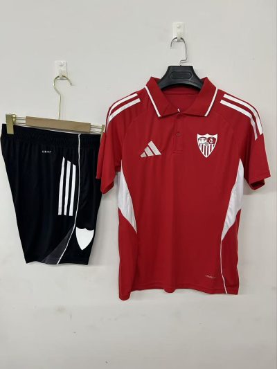 2025/26 Sevilla Red Training suit Football 1:1 Thai Quality