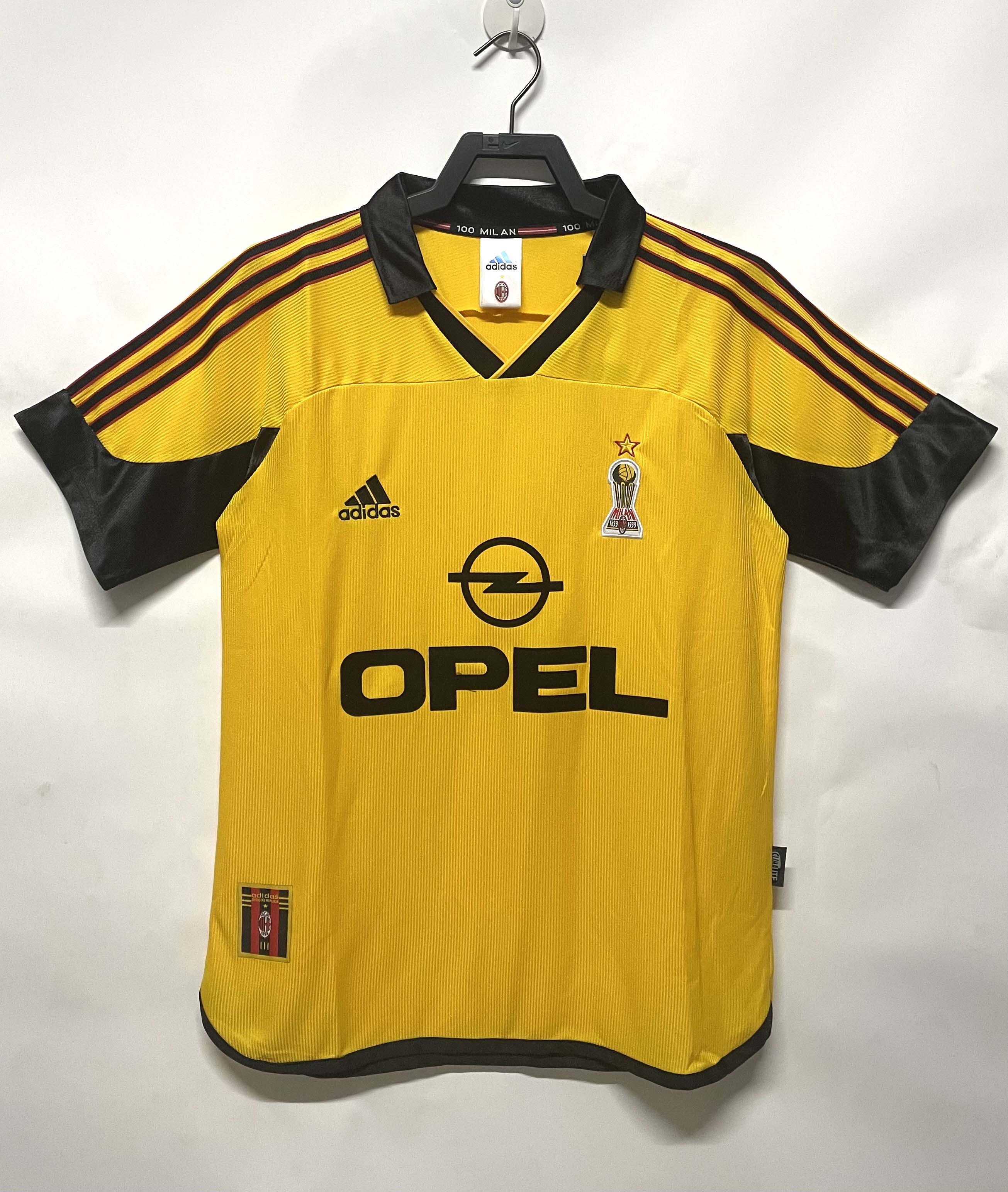 1999/2000 Retro AC Milan Away Football Shirt 1:1 Thai Quality