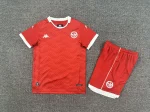 2026 Tunisia Home Football Shirt Kids Size 1:1 Thai Quality