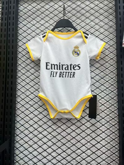 2025/2026 Real Madrid Home Football Shirt Baby Size 1:1 Thai Quality