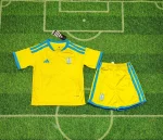 2026 Ukraine Home Football Shirt Kids Size 1:1 Thai Quality