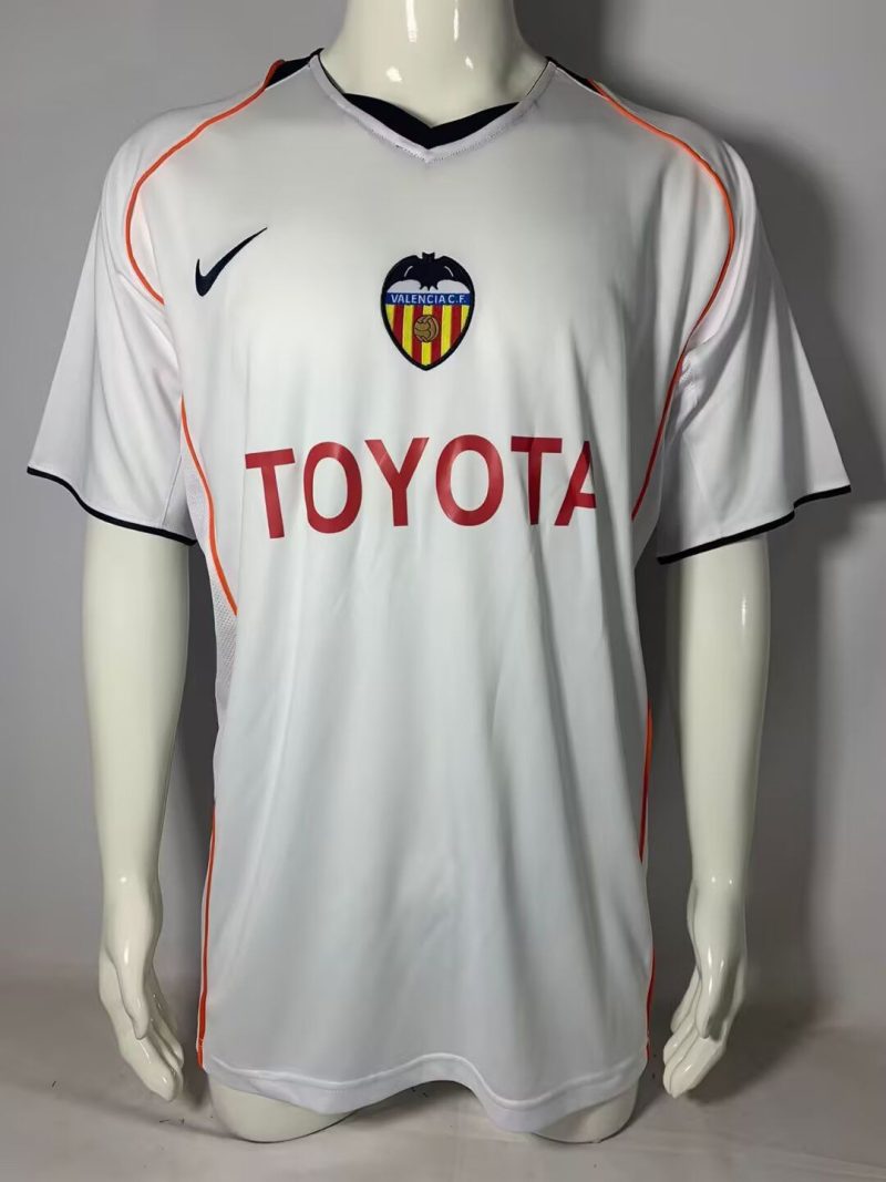 ce70322f9dbc6ddd952668239f5efee1 2004/2005 Valencia Home Football Shirt 1:1 Thai Quality