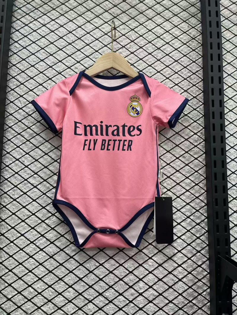 ce728f004e4c1419a2841b0c65986d5a 2025/2026 Real Madrid Football Shirt Baby Size 1:1 Thai Quality