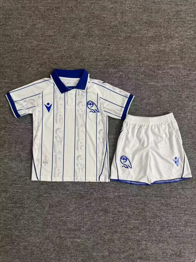 cef89acf621d13271ee3cb59ecd4dd6b 2025/2026 Sheffield Wednesday Third Away Football Shirt Kids Size 1:1 Thai Quality