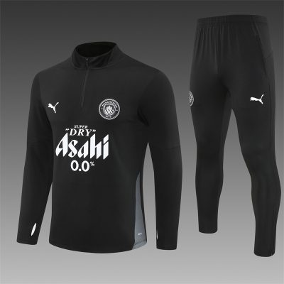 2025/2026 Manchester City Half-Pull Training Suit Football Shirt 1:1 Thai Quality Set
