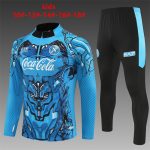 2025/2026 Napoli Half-Pull Training Suit Football Shirt Kids Size