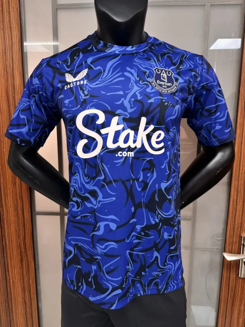 d03ddfda76c5d3d73cc2a13ae8ff71d9 2025/2026 Everton Training Wear Football Shirt 1:1 Thai Quality