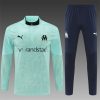 2025/2026 Marseille Half-Pull Training Suit Football Shirt 1:1 Thai Quality Set