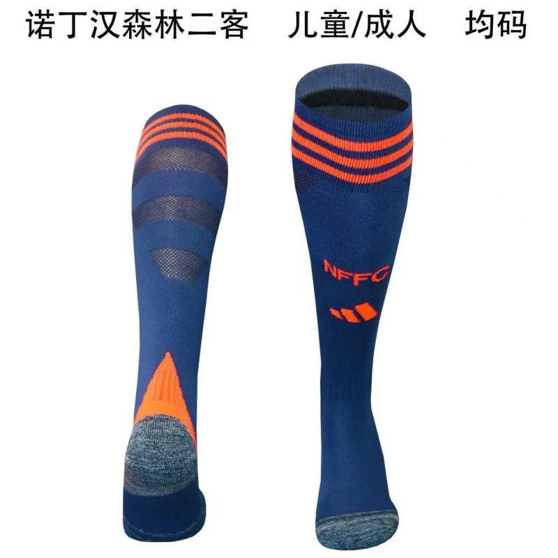 d1e16d5cc97894f2e7eea31e7fa57656 2025/2026 Nottingham Forest Third away Football Socks 1:1 Thai Quality
