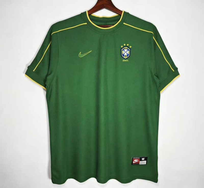 1998 Brazil Goalkeepers Football Shirt 1:1 Thai Quality