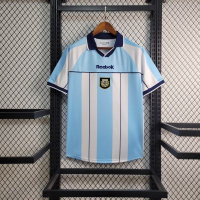 2001 Retro Argentina Home Football Shirt 1:1 Thai Quality