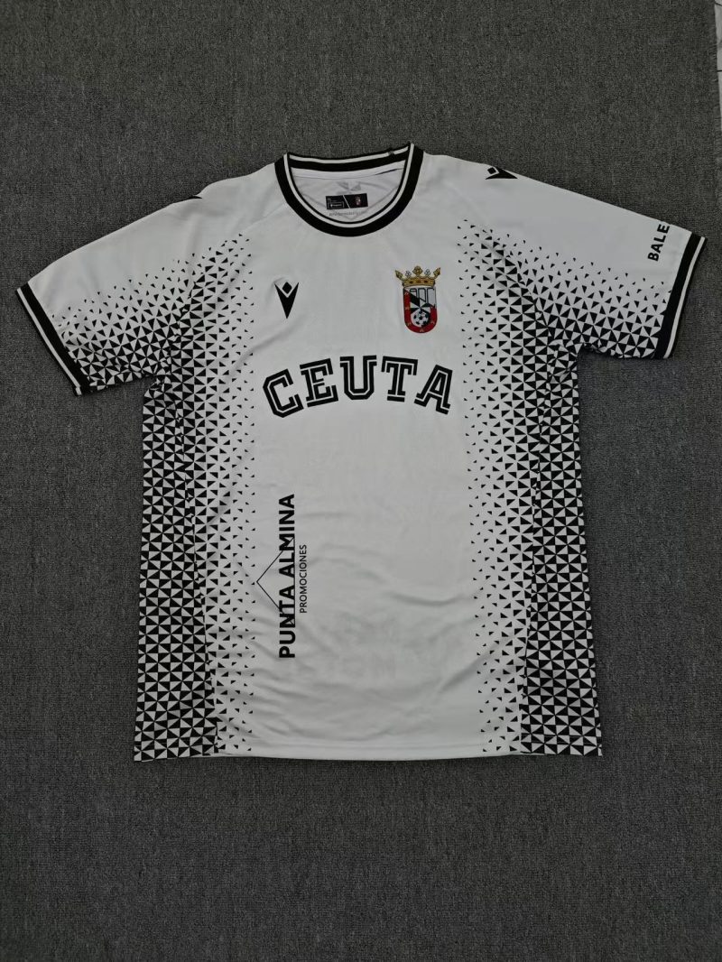 d990f1a41c8c3f90a17c1dd6258bdf2d 2025/2026 AD Ceuta Home Football Shirt 1:1 Thai Quality