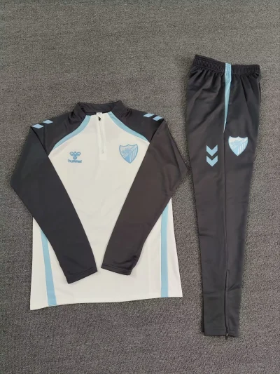 2025/2026 Malaga Half-Pull Training Wear Football Shirt