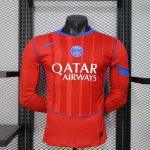 2025/2026 Player Version Long Sleeve Paris Saint-Germain third Football Shirt 1:1 Thai Quality