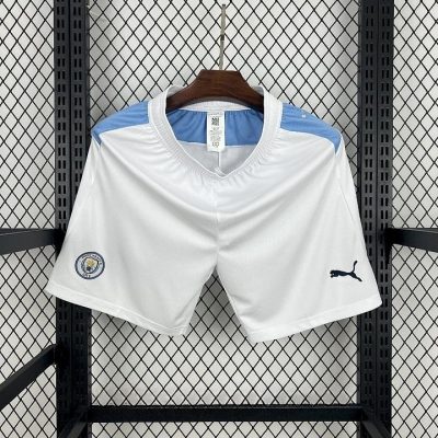 2025/2026 Manchester City Home White Shorts 1:1 Thai Quality