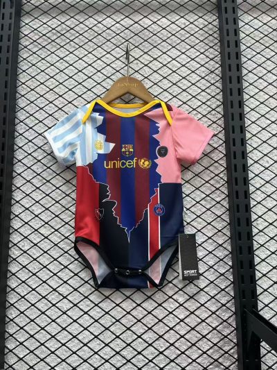 2025/2026 Barcelona MESSI #10 Football Shirt Baby Size 1:1 Thai Quality