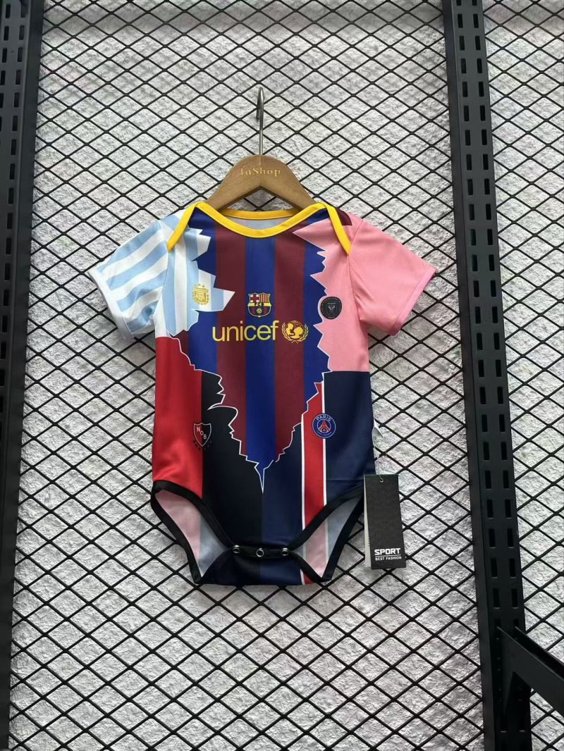 2025/2026 Barcelona MESSI #10 Football Shirt Baby Size 1:1 Thai Quality