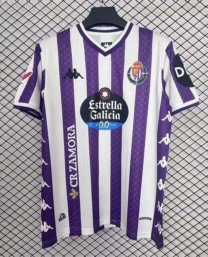 dcd3b4fd2a92cd6d9d597482539fb88a 2025/2026 Valladolid Home Football Shirt 1:1 Thai Quality