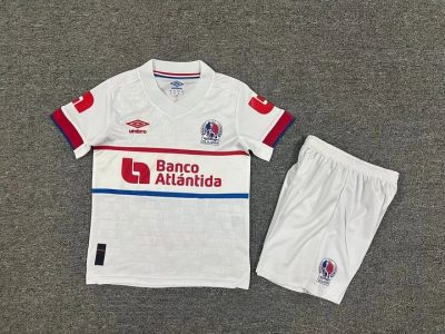 2025/2026 CD Olimpia Home Football Shirt Kids Size 1:1 Thai Quality
