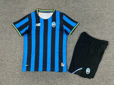 2025/2026 Atalanta Home Football Shirt Kids Size 1:1 Thai Quality